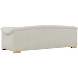 Farah Sofa, Cream - Furniture - Sofas - High Fashion Home