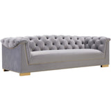 Farah Sofa, Grey - Furniture - Sofas - High Fashion Home