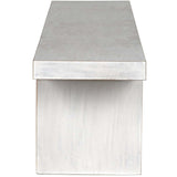 Kir Bench, White Wash-High Fashion Home