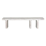 Kir Bench, White Wash-High Fashion Home