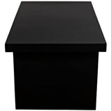 Maximus Desk, Black Metal-High Fashion Home