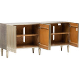 German Silver Console - Furniture - Accent Tables - High Fashion Home