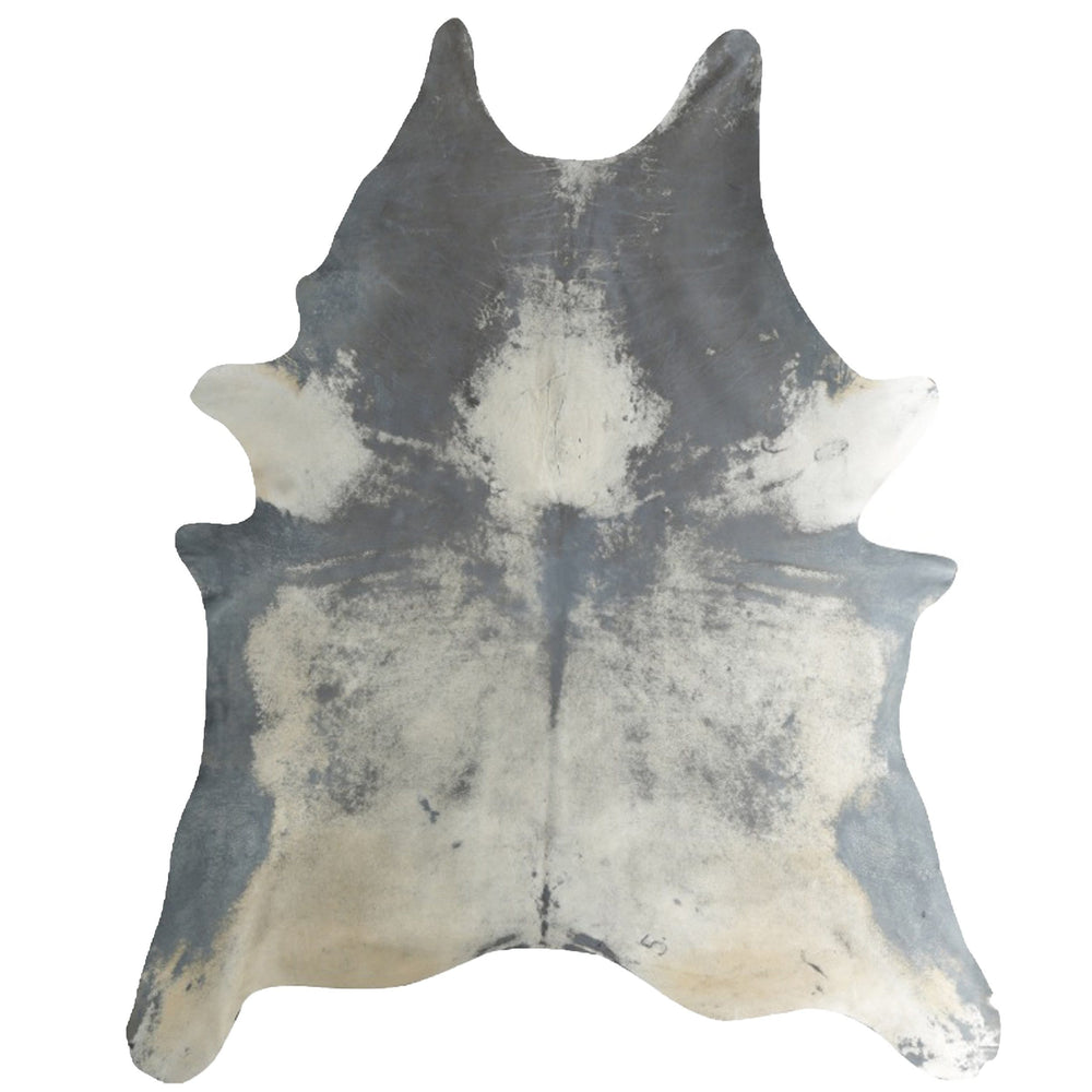 Acidwash on Natural Cowhide, Grey Distress - Accessories - High Fashion Home