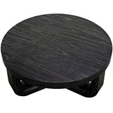 Joel Coffee Table, Cinder Black-High Fashion Home