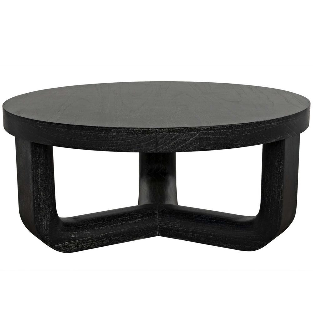 Joel Coffee Table, Cinder Black-High Fashion Home