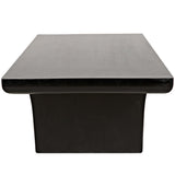 Ward Coffee Table, Hand Rubbed Black-High Fashion Home