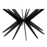 Spider Coffee Table. Black Steel-High Fashion Home