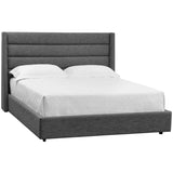 Emmit Bed, King, Marble - Modern Furniture - Beds - High Fashion Home