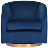 Hazel Chair, Navy - Modern Furniture - Accent Chairs - High Fashion Home