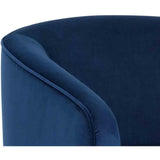 Hazel Chair, Navy - Modern Furniture - Accent Chairs - High Fashion Home