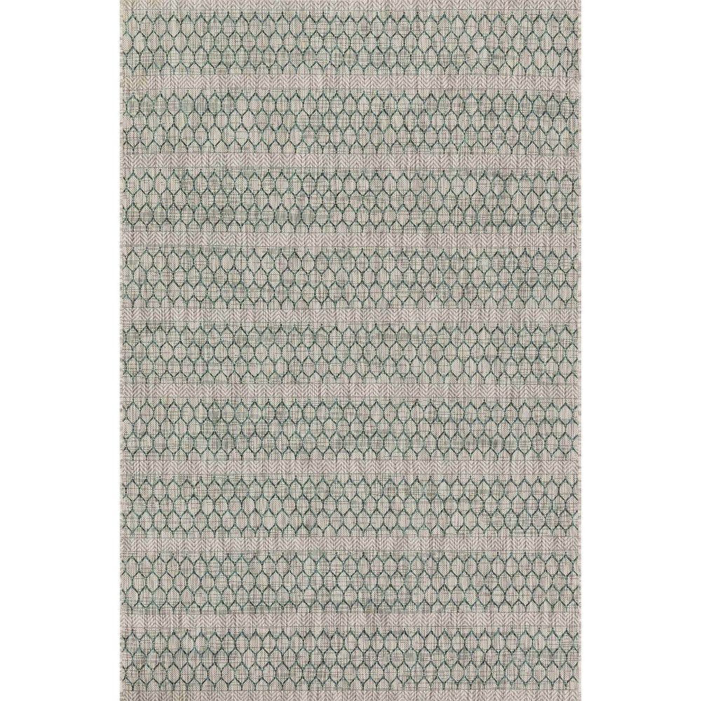 Loloi Isle IE-01, Grey/Teal