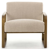 Jules Chair, Stonewash Ecru - Modern Furniture - Accent Chairs - High Fashion Home