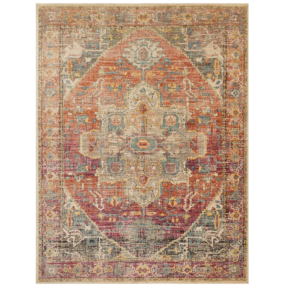 Loloi Rug Javari JV-08 Berry/Sunrise - Rugs1 - High Fashion Home