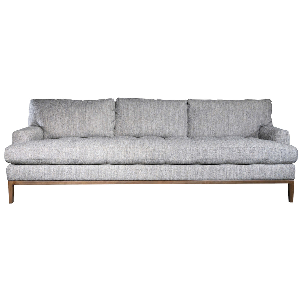 Lewis Sofa, Metallic Oyster-Furniture - Sofas-High Fashion Home