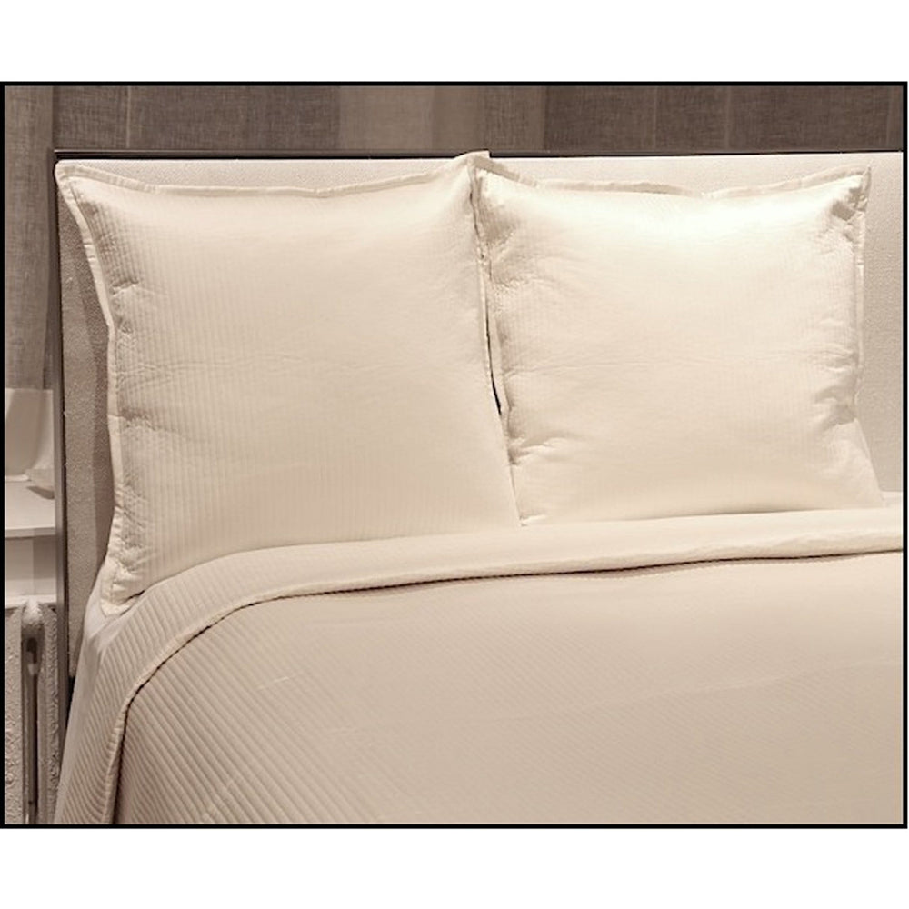 Linea Coverlet Set, Ivory - Accessories - High Fashion Home