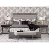 Linea Upholstered Bed - Modern Furniture - Beds - High Fashion Home