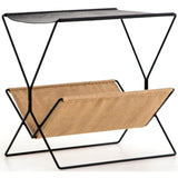 Monarch Magazine Rack - Furniture - Storage - High Fashion Home