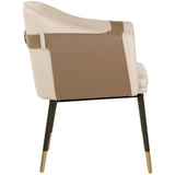 Carter Chair, Napa Tan - Modern Furniture - Accent Chairs - High Fashion Home