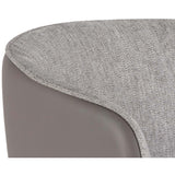 Asher Chair, Flint Grey - Modern Furniture - Accent Chairs - High Fashion Home