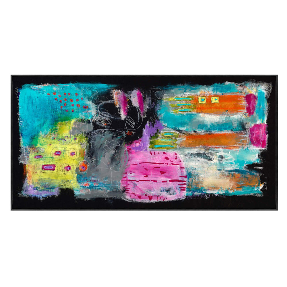 Night at Carnival Framed - Accessories Artwork - High Fashion Home