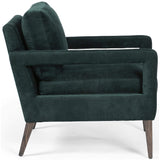 Olson Chair, Emerald - Modern Furniture - Accent Chairs - High Fashion Home