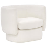 Valence Armchair, Maya White-Furniture - Chairs-High Fashion Home