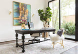 Portuguese Desk, Black - Furniture - Office - High Fashion Home