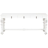 Portuguese Desk, White - Furniture - Office - High Fashion Home