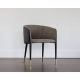 Asher Chair, Sparrow Grey - Modern Furniture - Accent Chairs - High Fashion Home