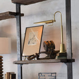 Raven Task Lamp, Brass - Lighting - High Fashion Home