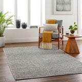 Surya Rug Reika REK-2302, Off White/Charcoal/Beige-Rugs1-High Fashion Home