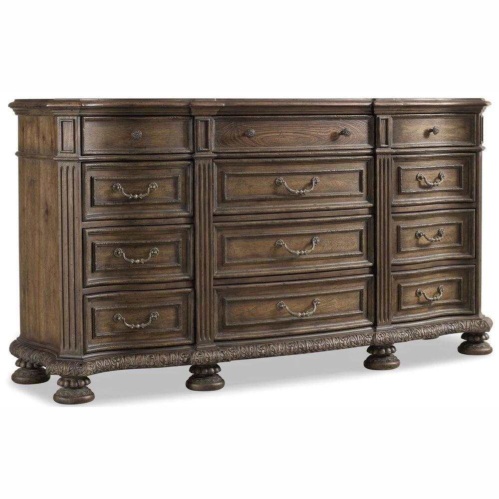 Rhapsody Twelve Drawer Dresser - Furniture - Bedroom - High Fashion Home