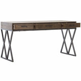 Sampson Desk, Greyed Oak - Furniture - Office - High Fashion Home