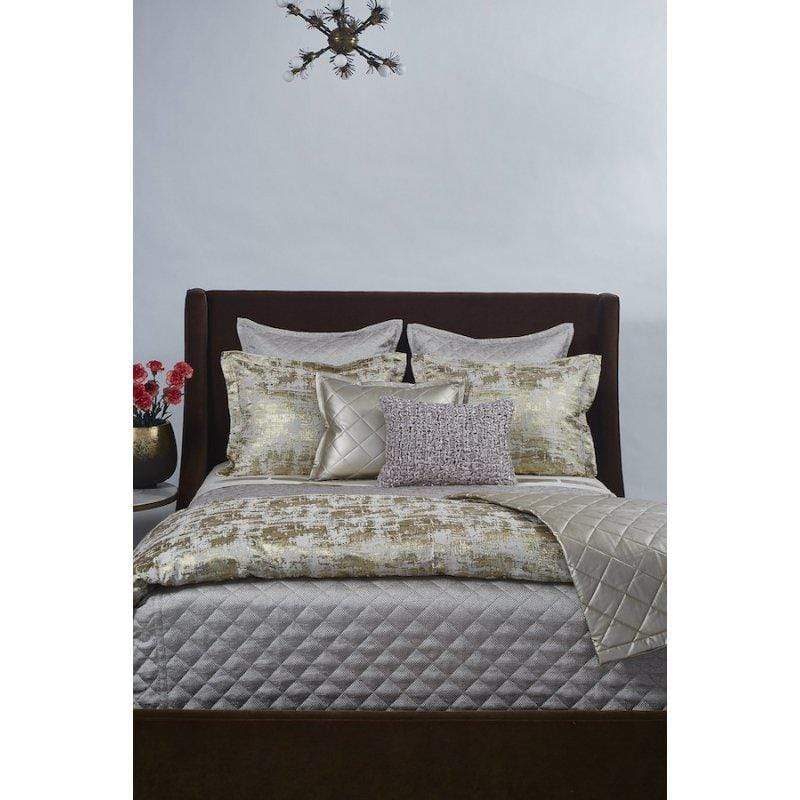 Scratch Duvet Set, Gold - Accessories - High Fashion Home