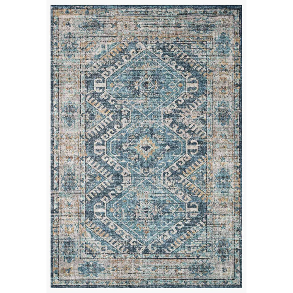 Loloi Rug Skye SKY-03, Denim/Natural - Rugs1 - High Fashion Home