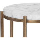 Solana End Table, Round - Furniture - Accent Tables - High Fashion Home