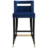 Hart Bar Stool, Navy - Furniture - Dining - Dining Stools