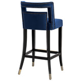 Hart Bar Stool, Navy - Furniture - Dining - Dining Stools