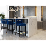 Hart Bar Stool, Navy - Furniture - Dining - Dining Stools