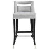 Hart Bar Stool, Grey - Furniture - Dining - Dining Stools