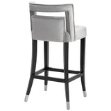 Hart Bar Stool, Grey - Furniture - Dining - Dining Stools