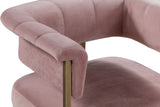 Astrid Bar Stool, Blush-DNO - Furniture - Chairs - High Fashion Home