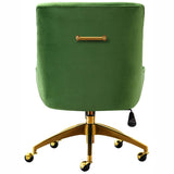 Beatrix Swivel Office Chair, Green - Furniture - Office - High Fashion Home