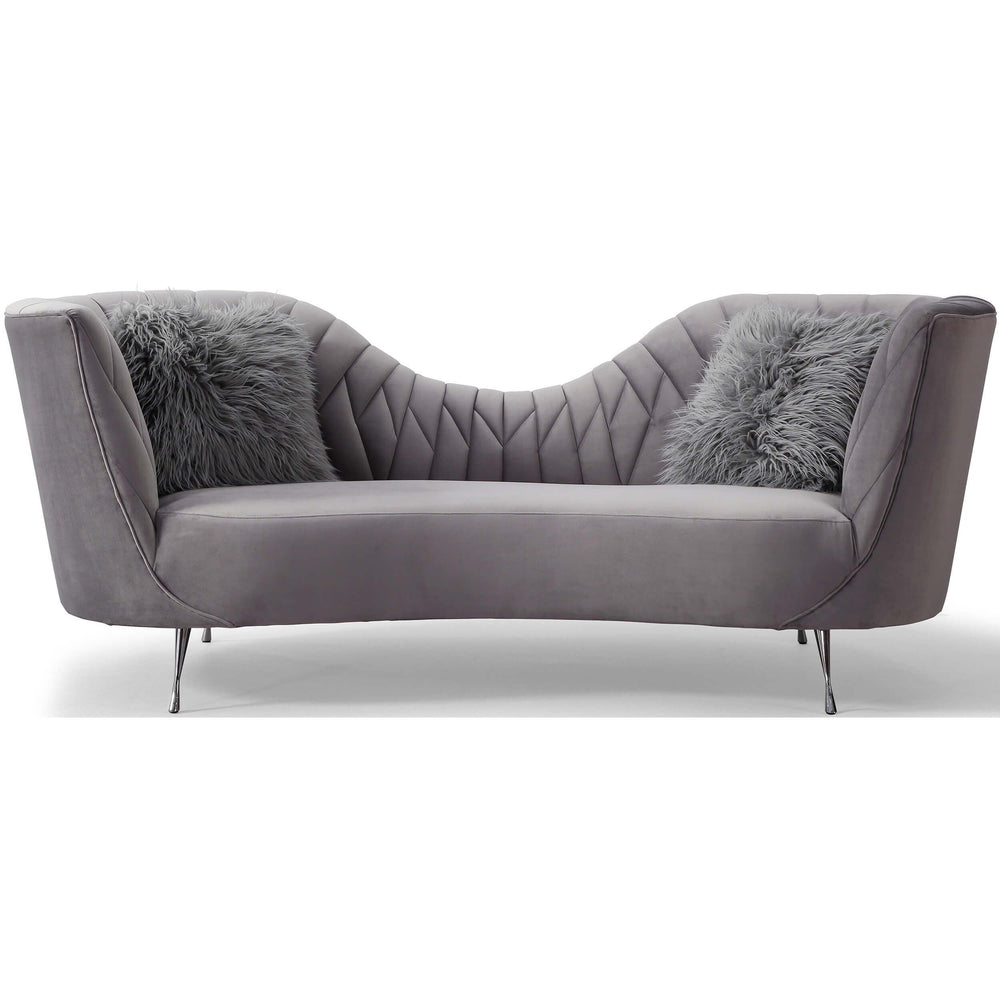 Eva Sofa, Grey - Modern Furniture - Sofas - High Fashion Home