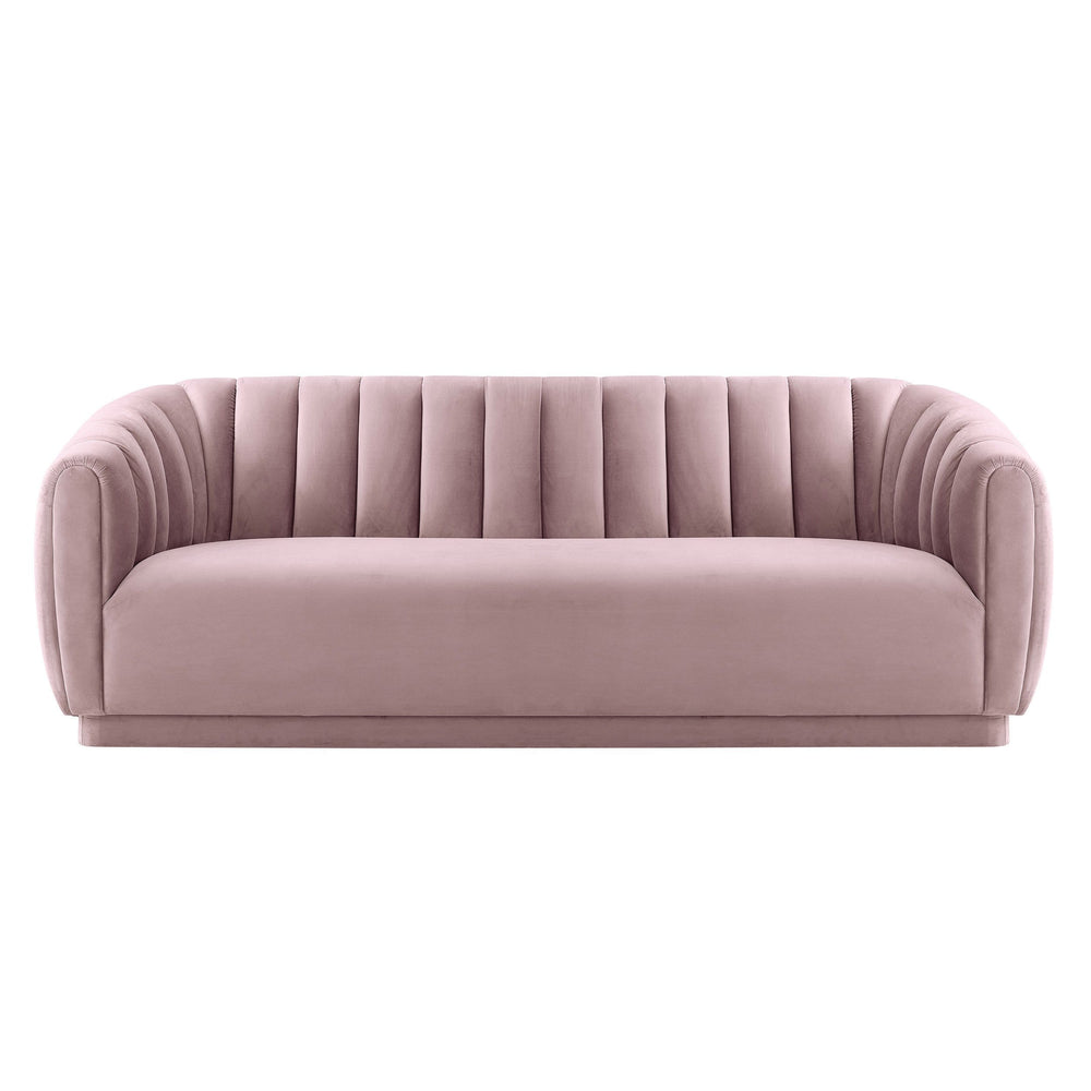 Arno Sofa, Blush - Modern Furniture - Sofas - High Fashion Home