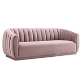 Arno Sofa, Blush - Modern Furniture - Sofas - High Fashion Home