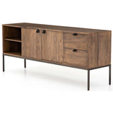 Trey Media Console - Furniture - Accent Tables - High Fashion Home