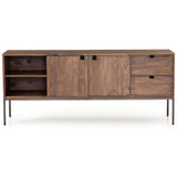 Trey Media Console - Furniture - Accent Tables - High Fashion Home