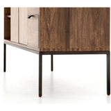 Trey Media Console - Furniture - Accent Tables - High Fashion Home