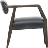 Tyler Arm Chair, Chaps Ebony - Modern Furniture - Accent Chairs - High Fashion Home